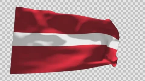 Flag of Latvia Stockbeeldmateriaal 62396798