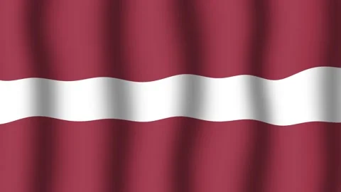 Flag of Latvia Stock Footage 175823002