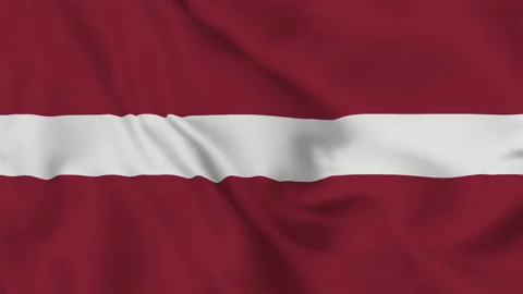 Flag of Latvia. High quality 4K resolution Stock Footage 200936640