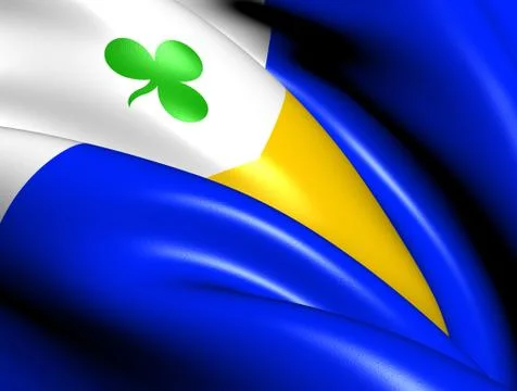 Flag of leeuwarderadeel Stock Illustration