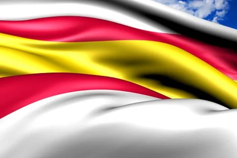 Flag of lemsterland Stock Illustration