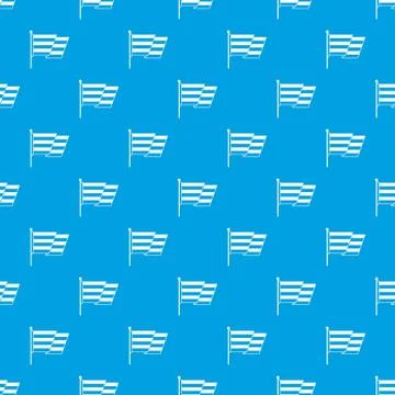 Flag LGBT pattern seamless blue Illustrazione stock