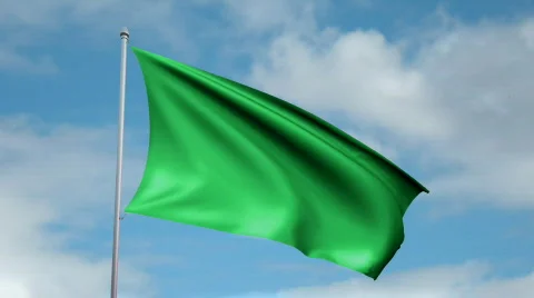 Flag of Libya 스톡 동영상 443344