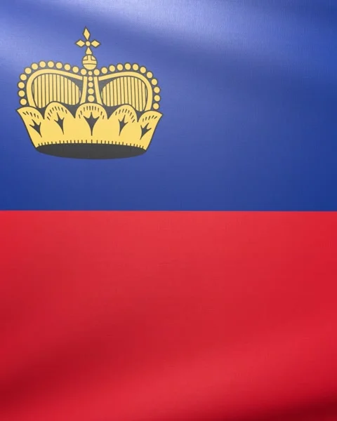 Flag of Liechtenstein Stock-Footage 300852717