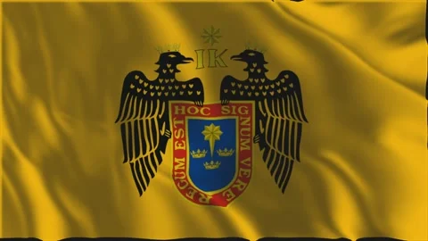 Flag of Lima waving slowly Stock-Footage 340171269