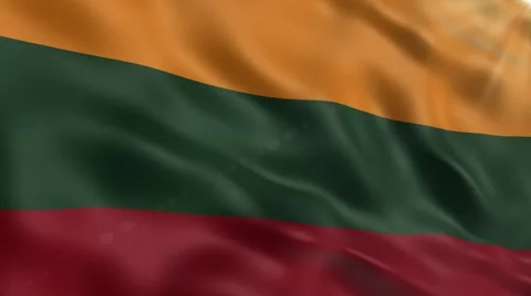 Flag of Lithuania Video stock 49246127