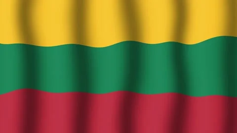 Flag of Lithuania Stock Footage 175823000