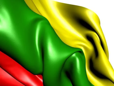 Flag of lithuania Stock Illustration