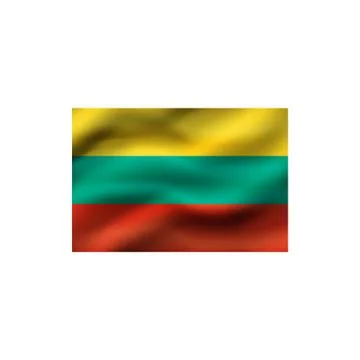 Flag of Lithuania. Stock Illustration