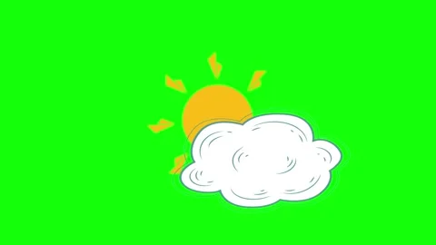 Flag Looping Transparent Background Animation Stock Footage 341336943