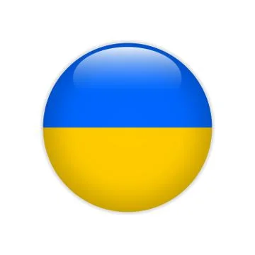 Flag Lower Austria button Illustrazione stock