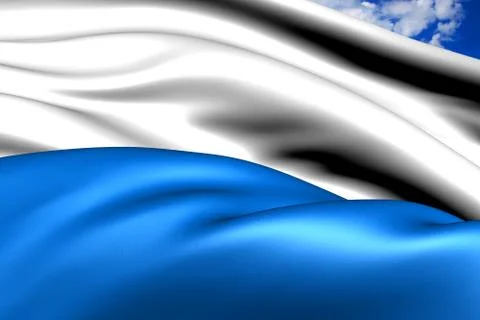 Flag of lucerne Stock Illustration