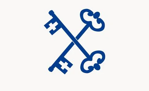 The of a flag Lulea Stock Illustration