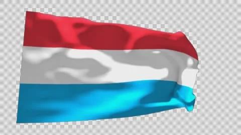 Flag of Luxembourg Stockbeeldmateriaal 62397639