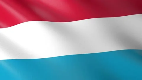 Flag of Luxembourg Video stock 151435570