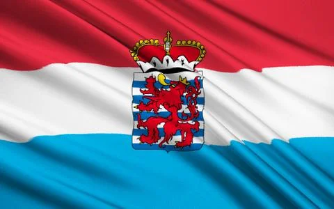 Flag of Luxembourg Stock Illustration