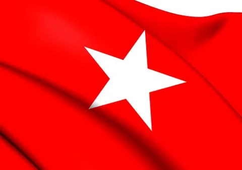 Flag of maastricht Stock Illustration