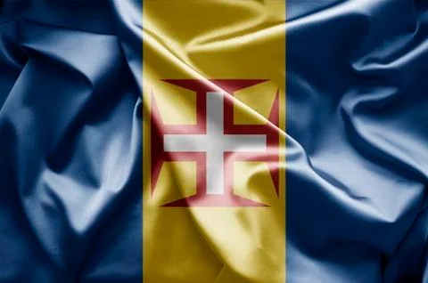 Flag of madeira Stock Illustration
