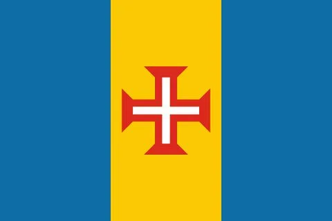 Flag of Madeira. Vector illustration. World flag Stock Illustration