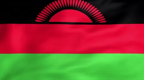 Flag Of Malawi Stock-Footage 11355699