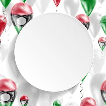 Flag of Malawi Stock Illustration