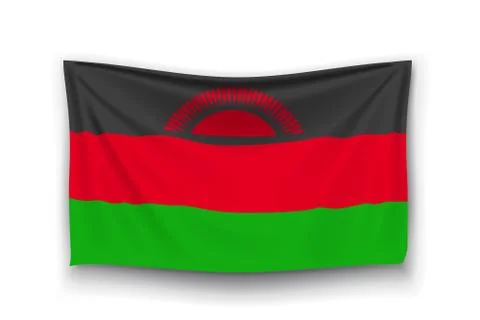 Flag of malawi Stock Illustration