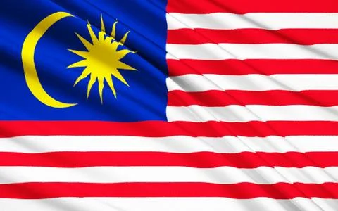 Flag Of Malaysia Stock Illustration