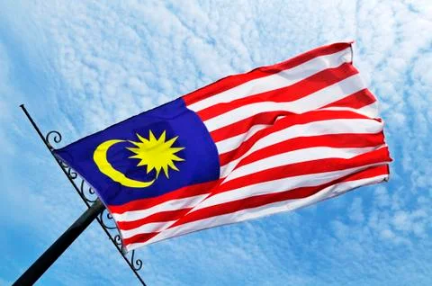 Flag Of Malaysia Stock Photos