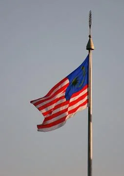 Flag of Malaysia Stock Photos