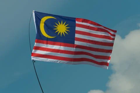 Flag of Malaysia Stock Photos