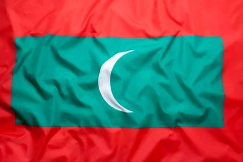 Flag of Maldives Stock Photos