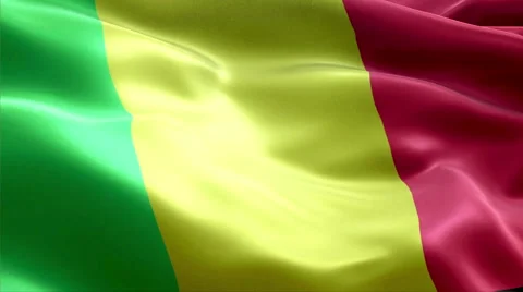 Flag Mali Vídeos de archivo 47752707