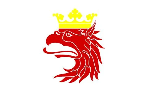 The of a flag Malmo Illustrazione stock