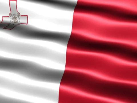 Flag of malta Stock Illustration