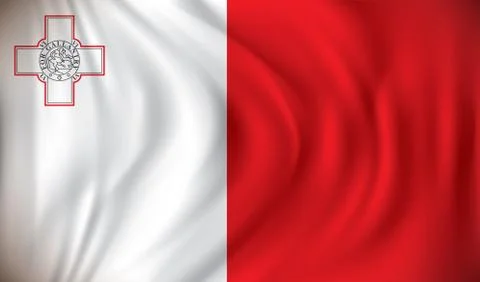 Flag of Malta Stock Illustration