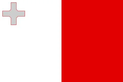 Flag of Malta Stock Illustration