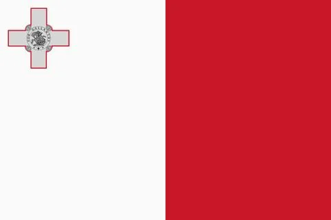 Flag of Malta Stock Illustration