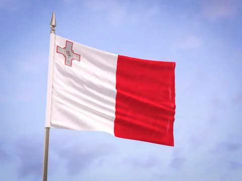 Flag of Malta Stock Illustration