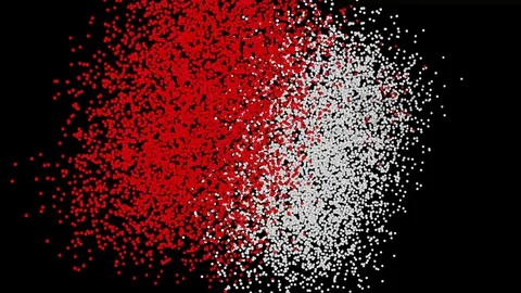 Flag of Malta reveals on black background Stock Footage 128606089