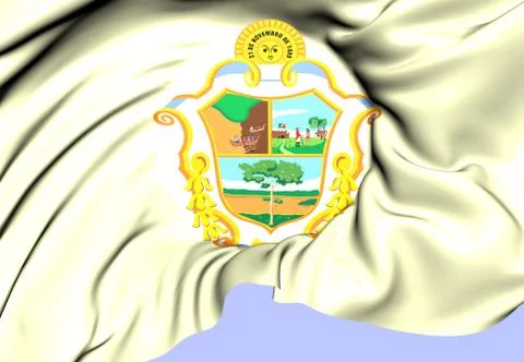 Flag of manaus Stock Illustration