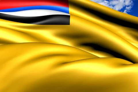 Flag of manchukuo Stock Illustration