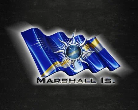 Flag MarshallIs quality designer flag Illustration