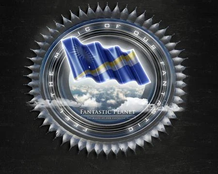 Flag MarshallIs quality designer flag Stock Illustration