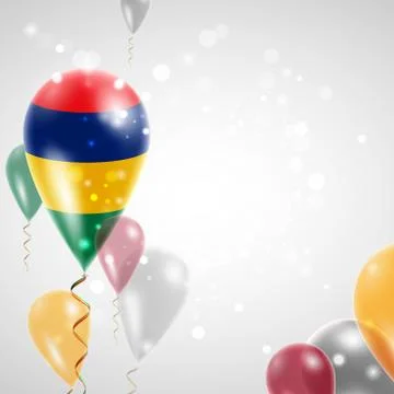 Flag of Mauritius Stock Illustration
