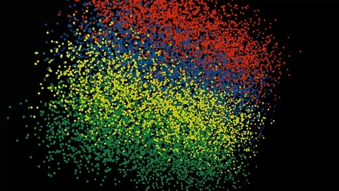 Flag of Mauritius reveals on black background Stock Footage 128606113