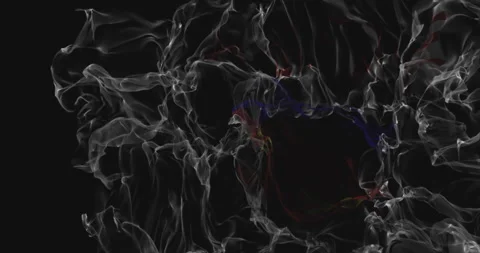 Flag Mayotte  turns into smoke. State weakening concept, alpha channel. Stock Footage 172496323