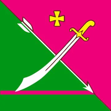 Flag of Mena Stock Illustration