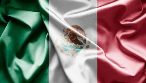 Flag of mexico Stock Illustration