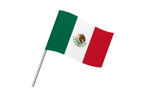 Flag of Mexico Stock Illustration