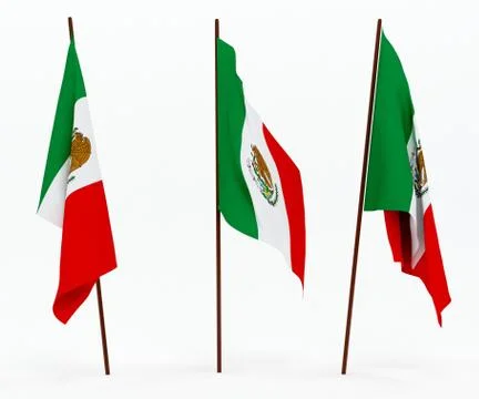 Flag of Mexico Stock Photos